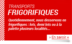 transports frigoriques