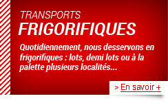 transports frigoriques